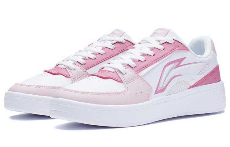 LINING Xinghe Skateboard Shoes Women's Low top Soft Sand Pink купить в интернет-магазине Yoocart с быстрой доставкой по России.