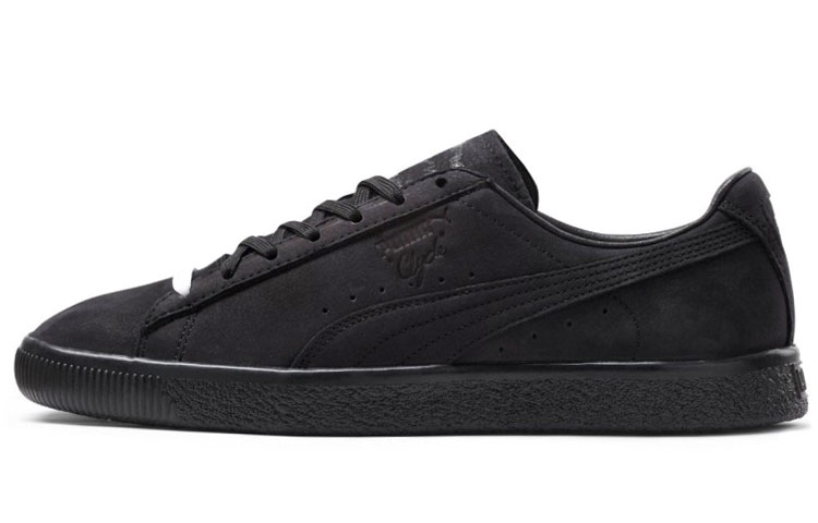 PUMA Clyde Court Skateboard Shoes Unisex Low Top Black