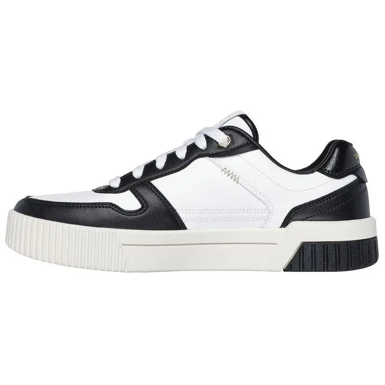 Skechers Court Classics Breathable Low top Casual Shoes Women's Black White
