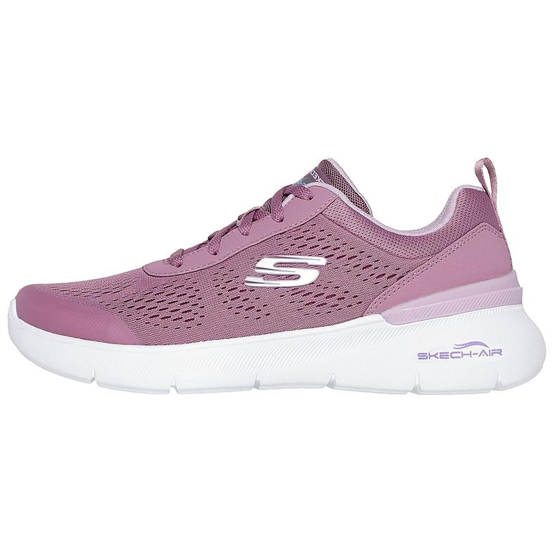 Skechers Skech-Air Dynamight Anti-Slip Wear-Resistant Low-Top Casual Shoes Women's Light Purple