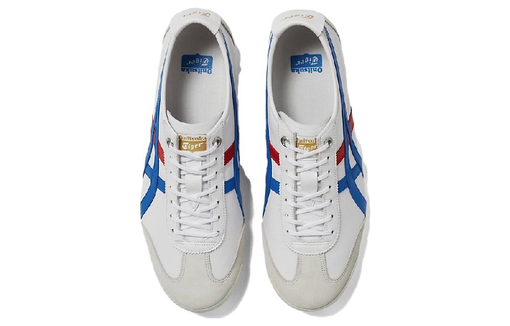 Asics Onitsuka Tiger Mexico 66 Sd White Directoire Blue Red