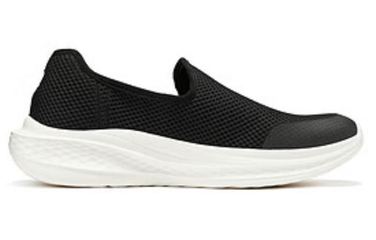 Skechers SLADE Cushioning Abrasion Resistant Breathable Rebound Low top Casual Shoes Men's Black White