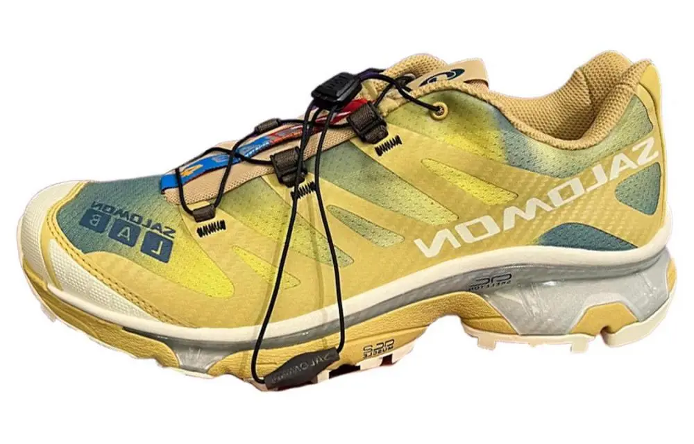 SALOMON XT 4 Slip Resistant Low top Outdoor Shoes Men's Yellow