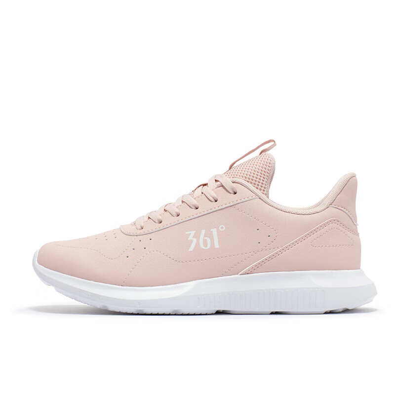361° Wear-resistant And Lightweight Low-Top Running Shoes Women's Pink