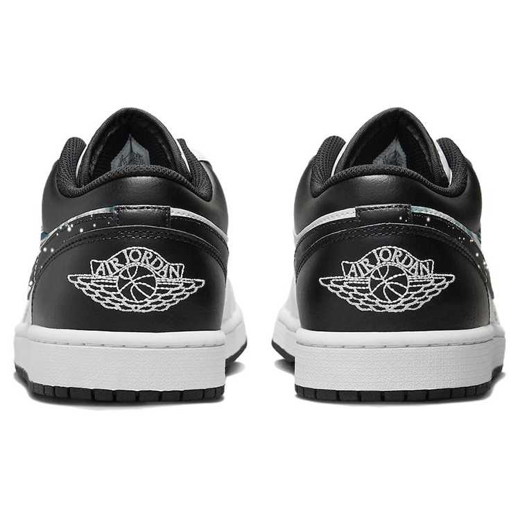 Jordan Air Jordan 1 Vintage Basketball Shoes Men Low Top White/Black