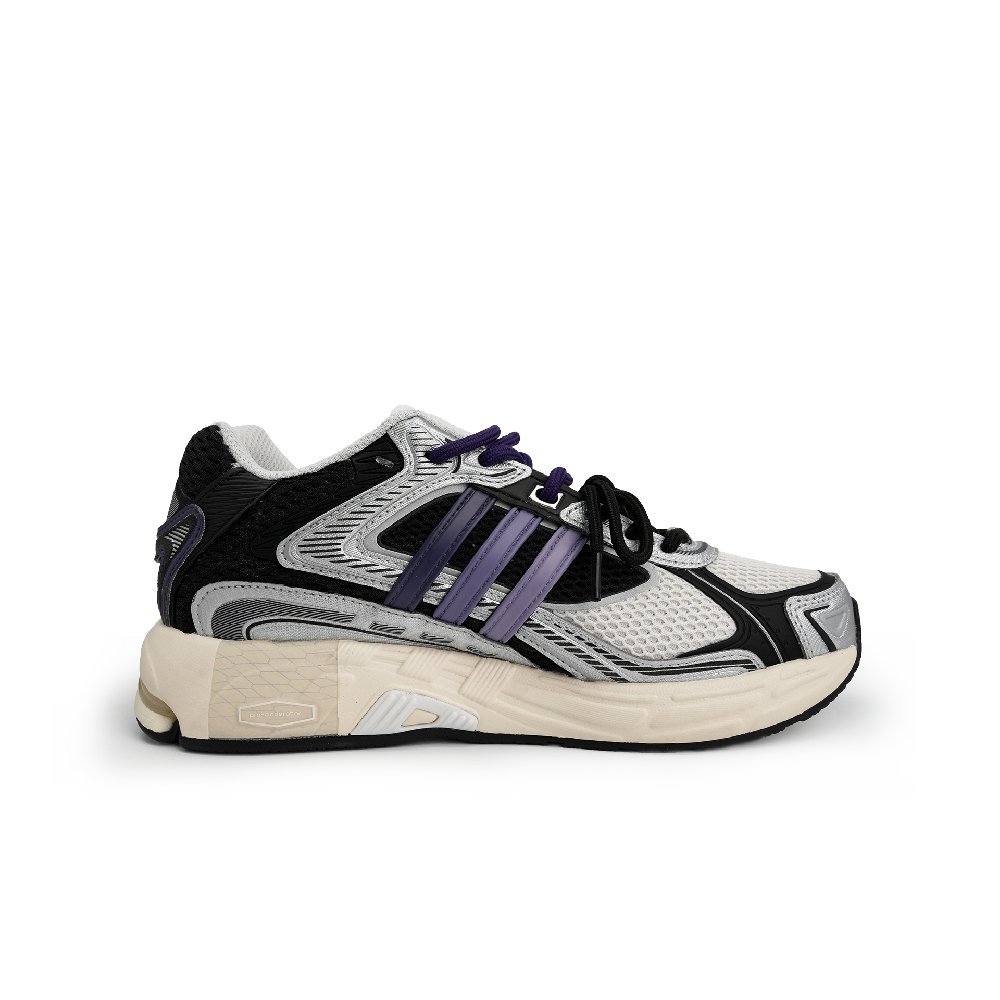 Adidas Originals Response Cl Cushioned Wear Resistant Breathable Low Top Running Shoes Unisex Black Purple