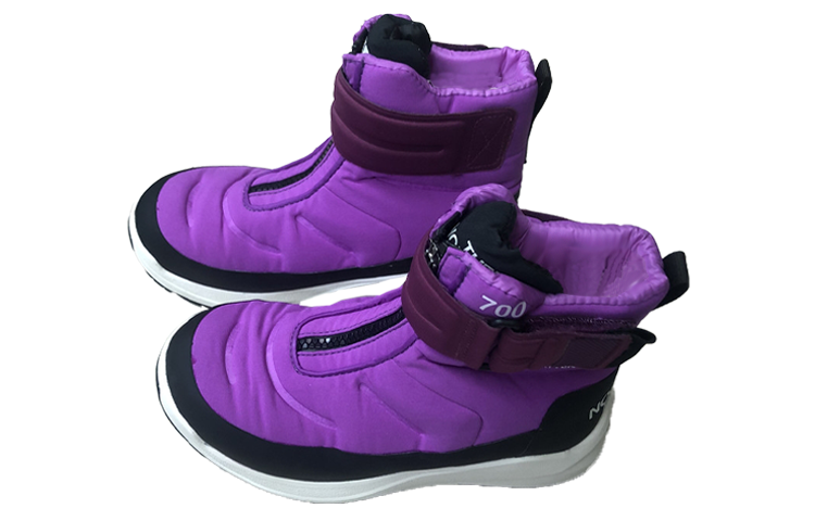 THE NORTH FACE Nuptse Ii Strap Waterproof Boots 'Sweet Violet Tnf Black' Women's