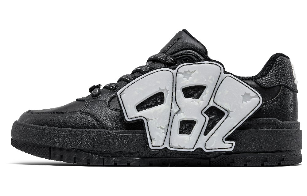 Anta 982 Special Edition Low-Top Skateboard Shoes Women's Black White