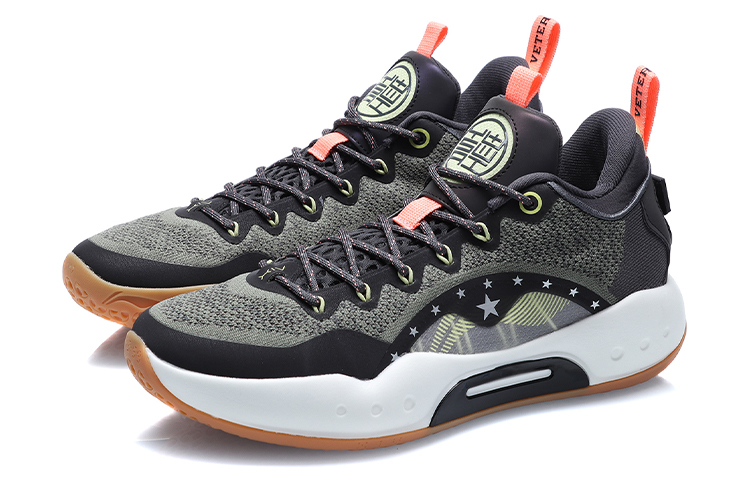 LiNing Shuai 14 Low Anti Slip Wear Resistant Low Top Basketball Shoes Men's Black Green купить в интернет-магазине Yoocart с быстрой доставкой по России.