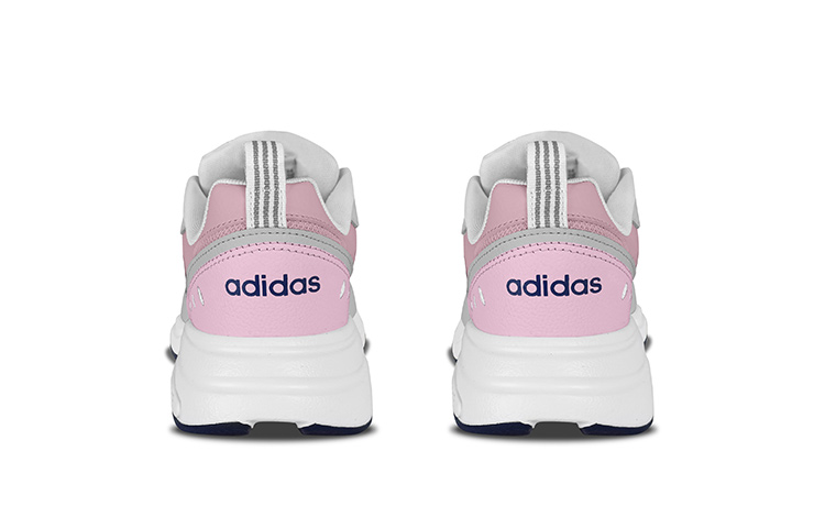 Adidas Neo Strutter Anti Slip Wear Resistant Low Top Casual Shoes Unisex Gray Pink
