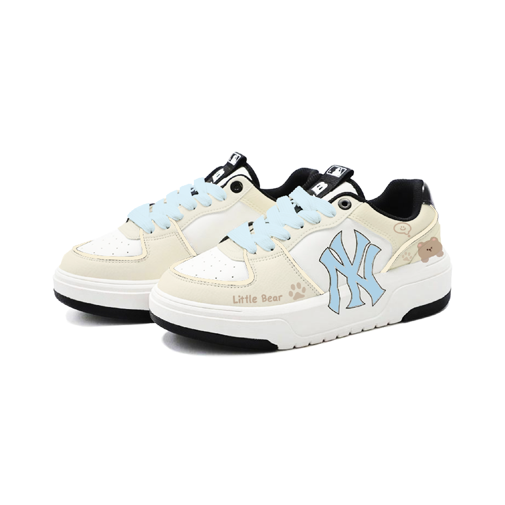 MLB Chunky Liner Low Top Skateboard Shoes Unisex Yellow