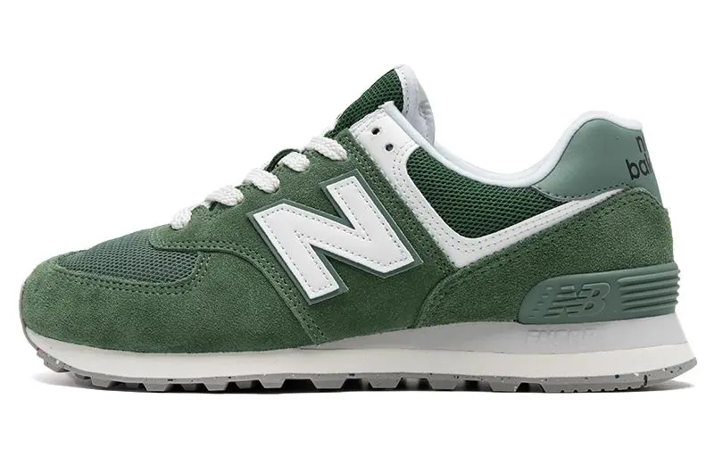 New Balance 574 Shoes 'Green White'