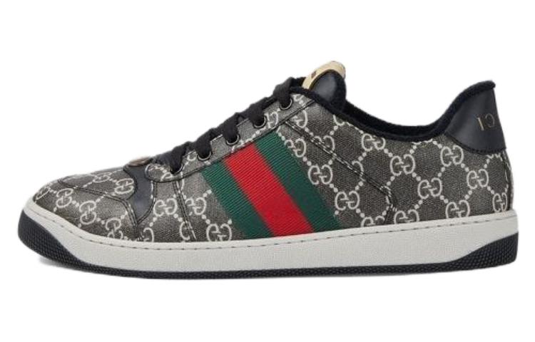 GUCCI Screener 'GG Supreme Black Grey'