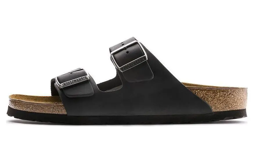 Birkenstock Arizona Oiled Leather 'Black'