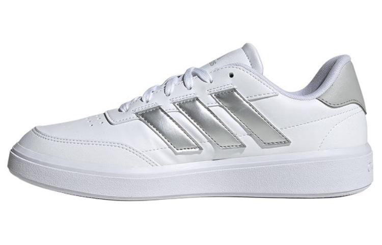 Adidas Courtblock Shoes 'White Silver' Women's