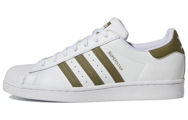 Adidas Originals Superstar 'White Focus Olive'
