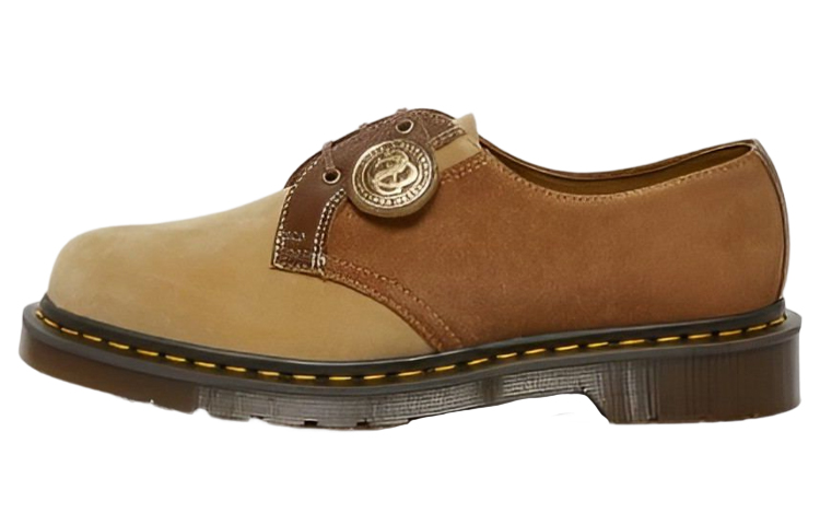 Dr. Martens 1461 Made In England Suede Oxford Leather Shoes 'Brown'