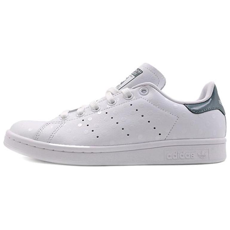 Adidas Originals STAN SMITH Anti Slip Wear Resistant Low Top Skateboard Shoes Women's White