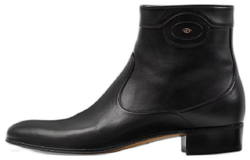GUCCI Ankle Boot 'Logo Embellished Black'