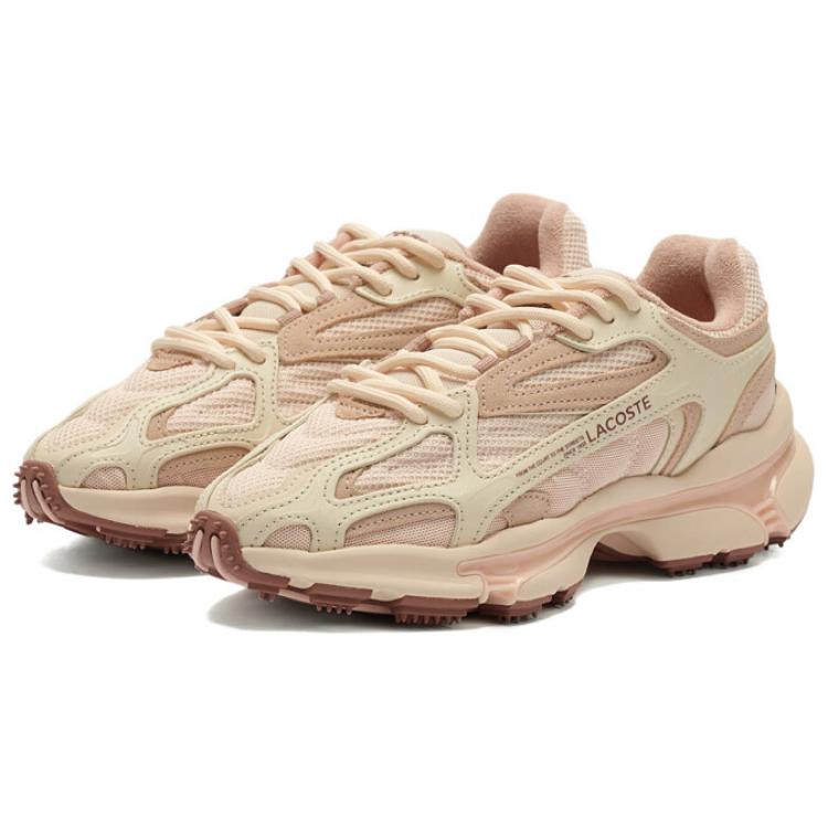LACOSTE L003 Wear-Resistant Low-Top Casual Shoes Women's Pink купить в интернет-магазине Yoocart с быстрой доставкой по России.