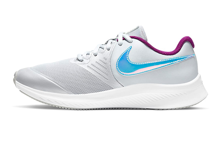 Nike Star Runner 2 'Grey Purple Laser' Gs