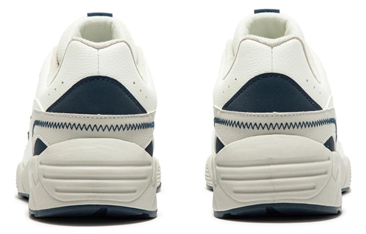361° Wear-Resistant Slip-Resistant Low-Top Casual Shoes Men's Feather White