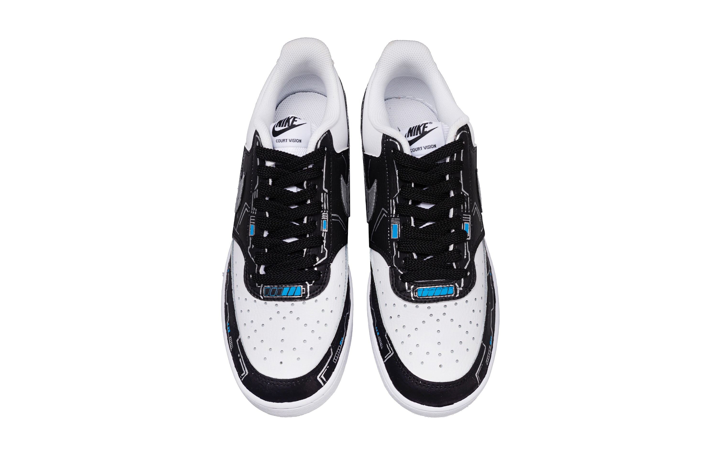 Nike Court Victory Punk Abrasion Resistant Low Top Skateboard Shoes Men's Black White купить в интернет-магазине Yoocart с быстрой доставкой по России.