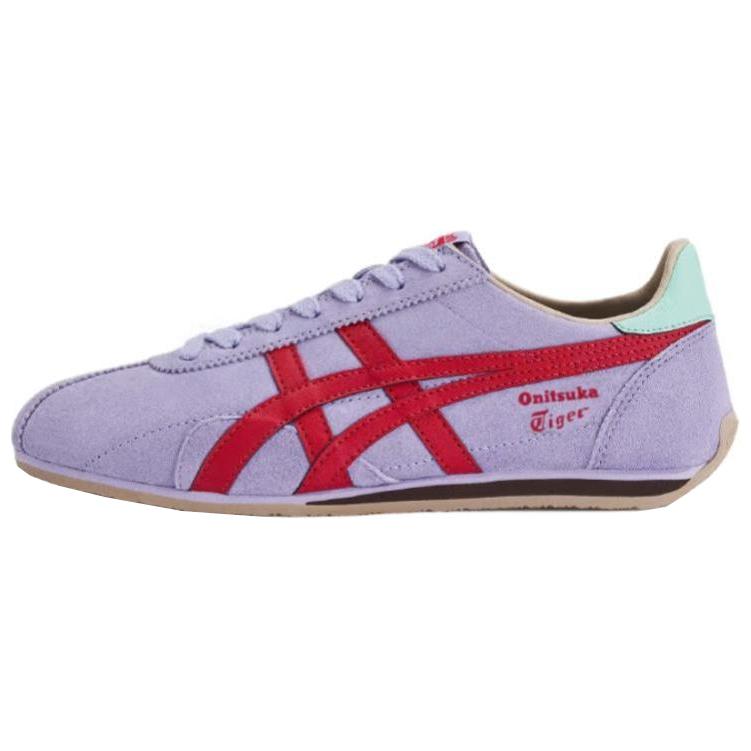 Onitsuka Tiger Runspark Anti-Slip Wear-Resistant Low-Top Casual Shoes Unisex Fuchsia