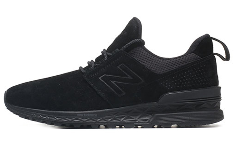 New Balance 574S Series Suede 'Black'