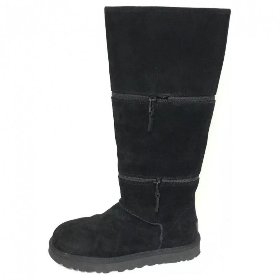 UGG Classic Ultra Tall Warm Snow Boots Women's Black