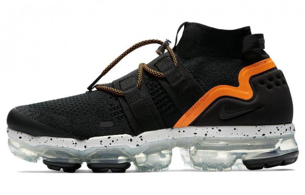 Nike Air VaporMax Utility Black Orange Peel
