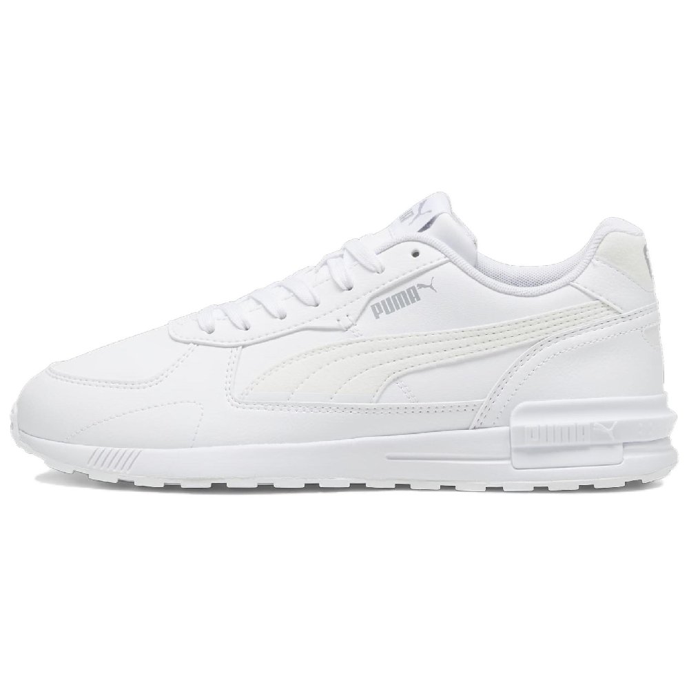 PUMA Graviton Slip Resistant Low Top Casual Running Shoes Unisex White