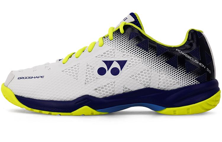 YONEX Badminton Shoes Unisex Low-Top White Blue