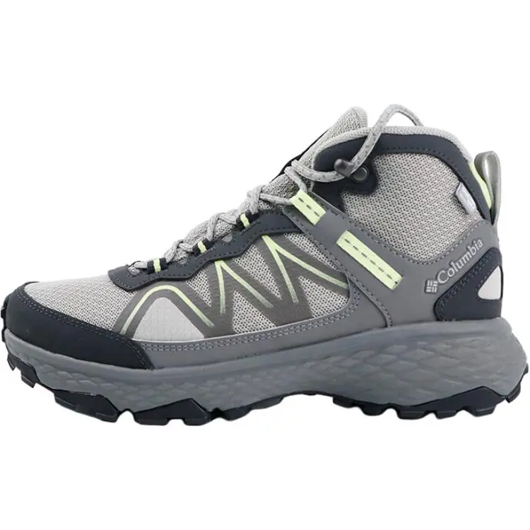 Columbia Abrasion Resistant Grip Mid top Mountaineering Shoes Women's Gray