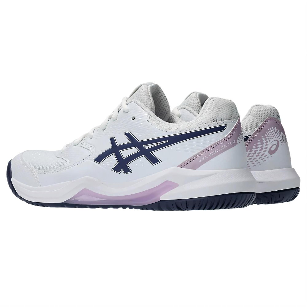 Asics Gel Dedicate 8 White Indigo Fog Women's