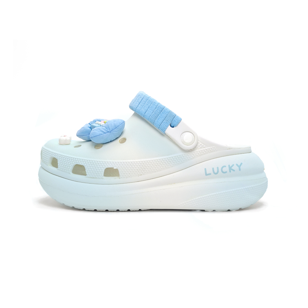 Crocs Crush Clog Blueberry Cheese Clogs Unisex Sky Blue