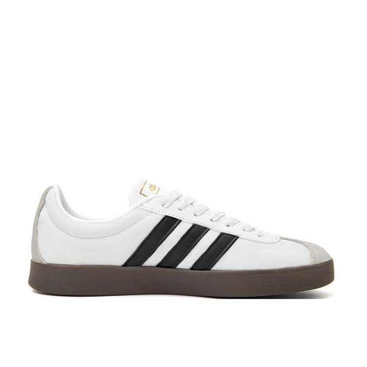 Adidas Neo VL Court 2.0 Anti-Slip Wear-Resistant Low-Top Skateboard Shoes Unisex Pink White