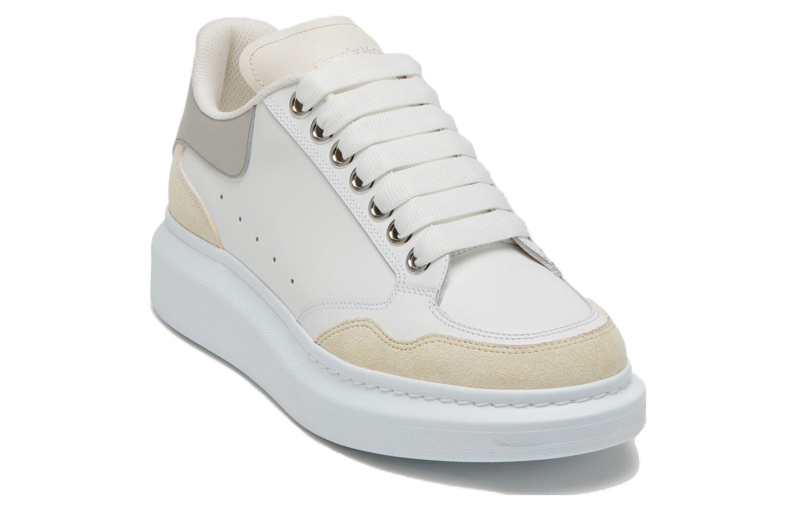 Alexander McQueen Oversized Sneakers 'White Vanilla Cement' Women's