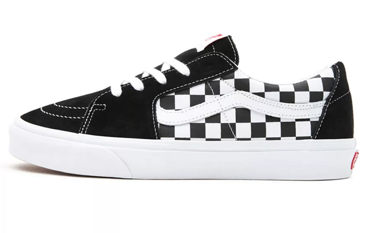 Sk8 Vans Low 'Checkerboard Black'