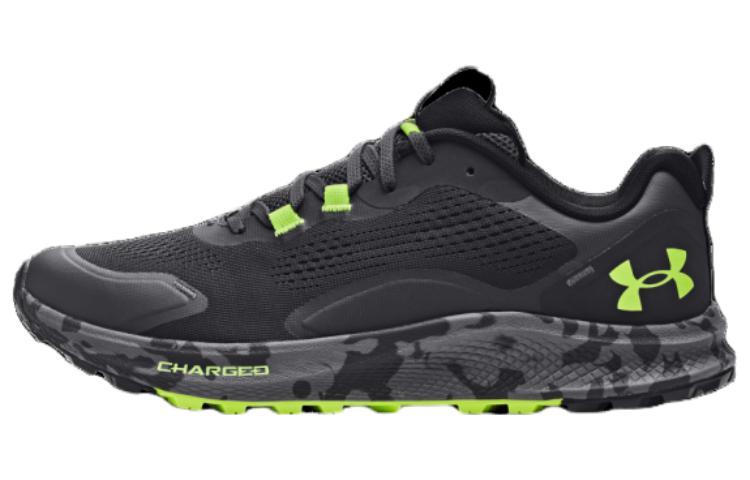 Under Armour Charged Bandit Trail 2 'Jet Grey Lime'
