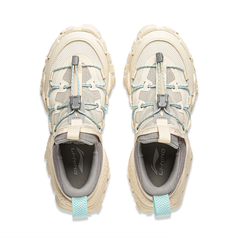 LiNing CF Tracing, Forest Environment Low Top Hiking Shoes Women's Beige Gray купить в интернет-магазине Yoocart с быстрой доставкой по России.