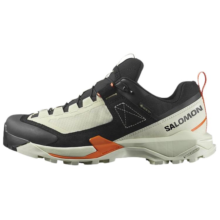 SALOMON Anti-Slip Wear-Resistant Low-Top Trekking Shoes Unisex Black Green