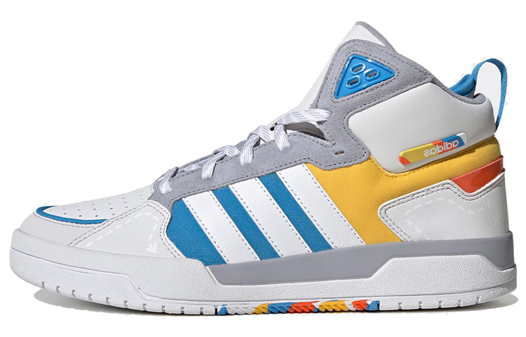 Adidas Neo 100DB Mid Basketball Shoes 'Multi Color' Women's