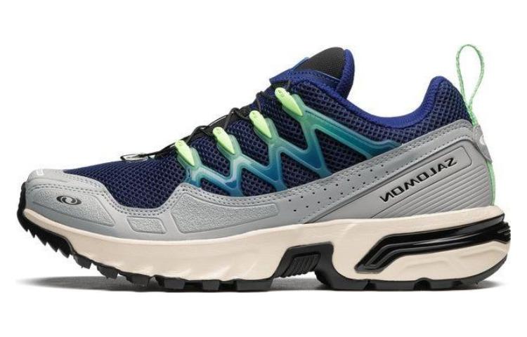 SALOMON ACS + OG Anti Slip Wear Resistant Low Top Casual Shoes Unisex Gray Blue