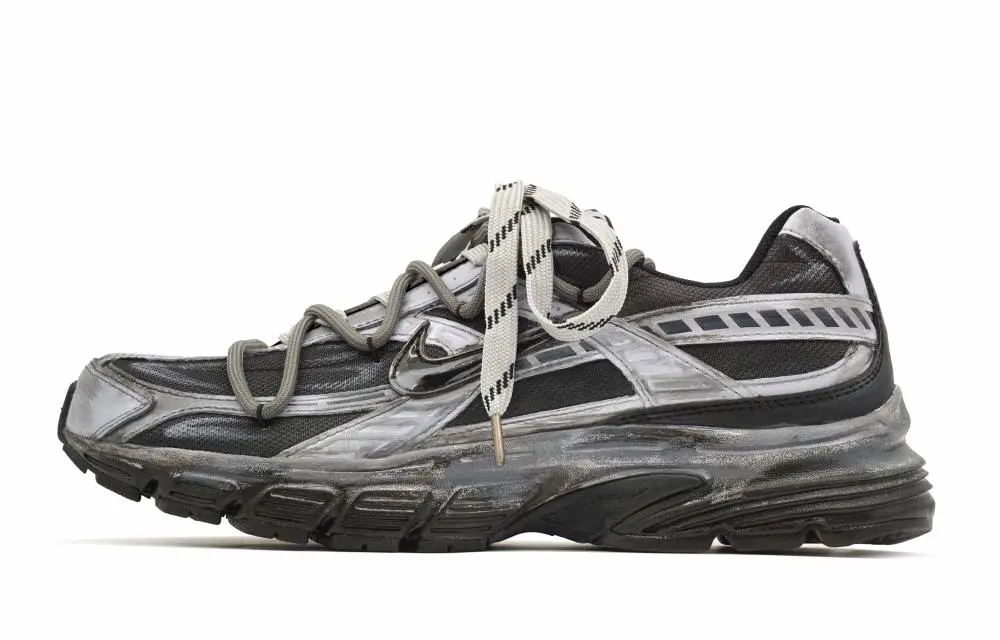 Nike Initiator Cushioning, Breathable, Supportive Low top Casual City Commute Running Shoes Unisex Dark Gray