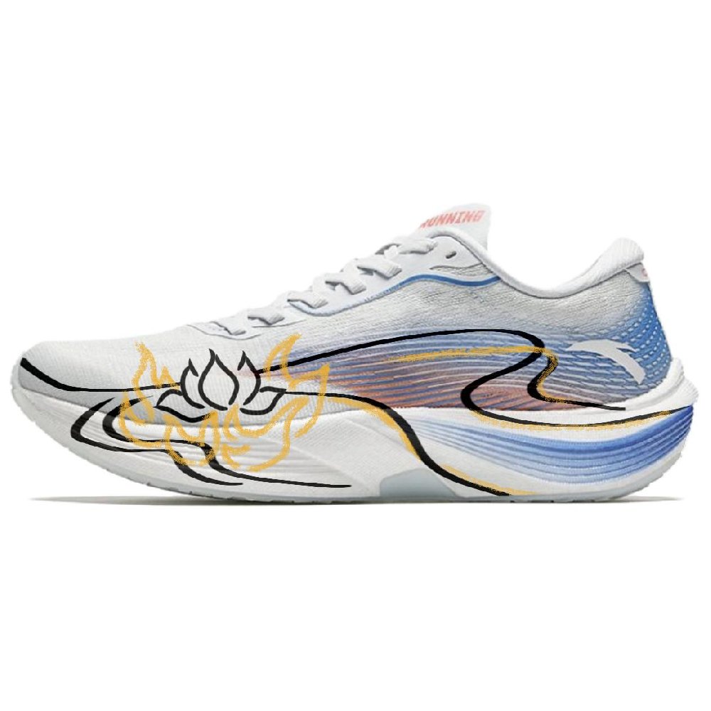 Anta C202 5th Gen Wear resistant And Lightweight Low Top Casual Running Shoes Men's White Blue