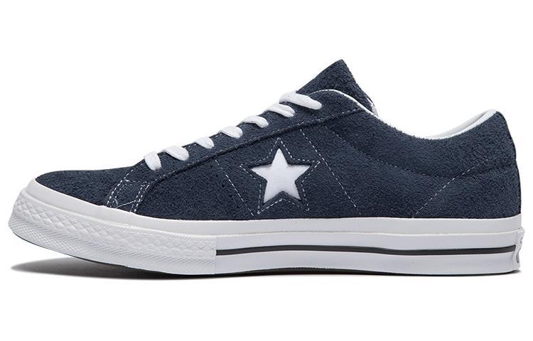 One Star Converse Ox Premium Suede 'Dark Blue'