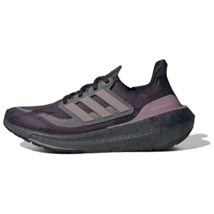 Adidas Ultra Boost Light Aurora Black Preloved Fig Grey Women's