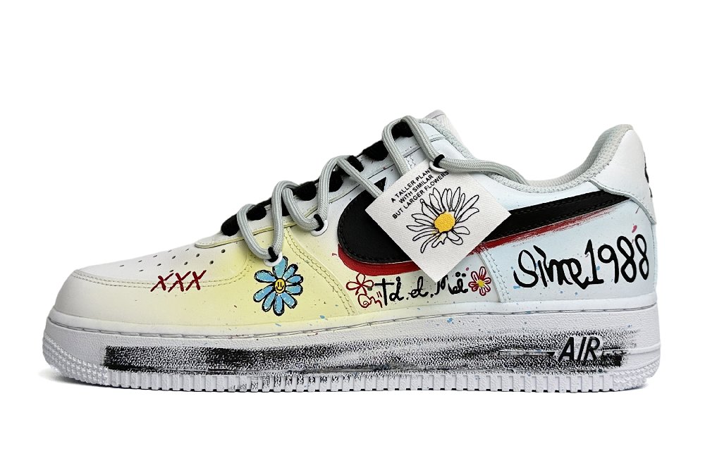 Nike Air Force 1 Skateboard Shoes Women's Low-Top White