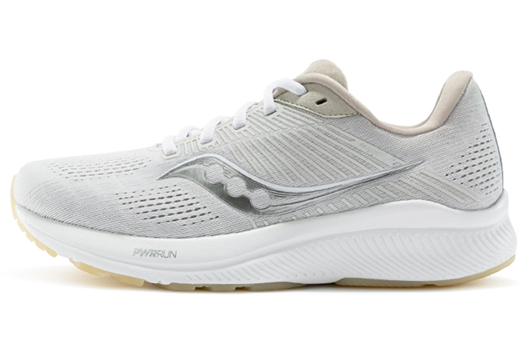 Saucony Guide 14 Running Shoes Men Low-Top Khaki Gray